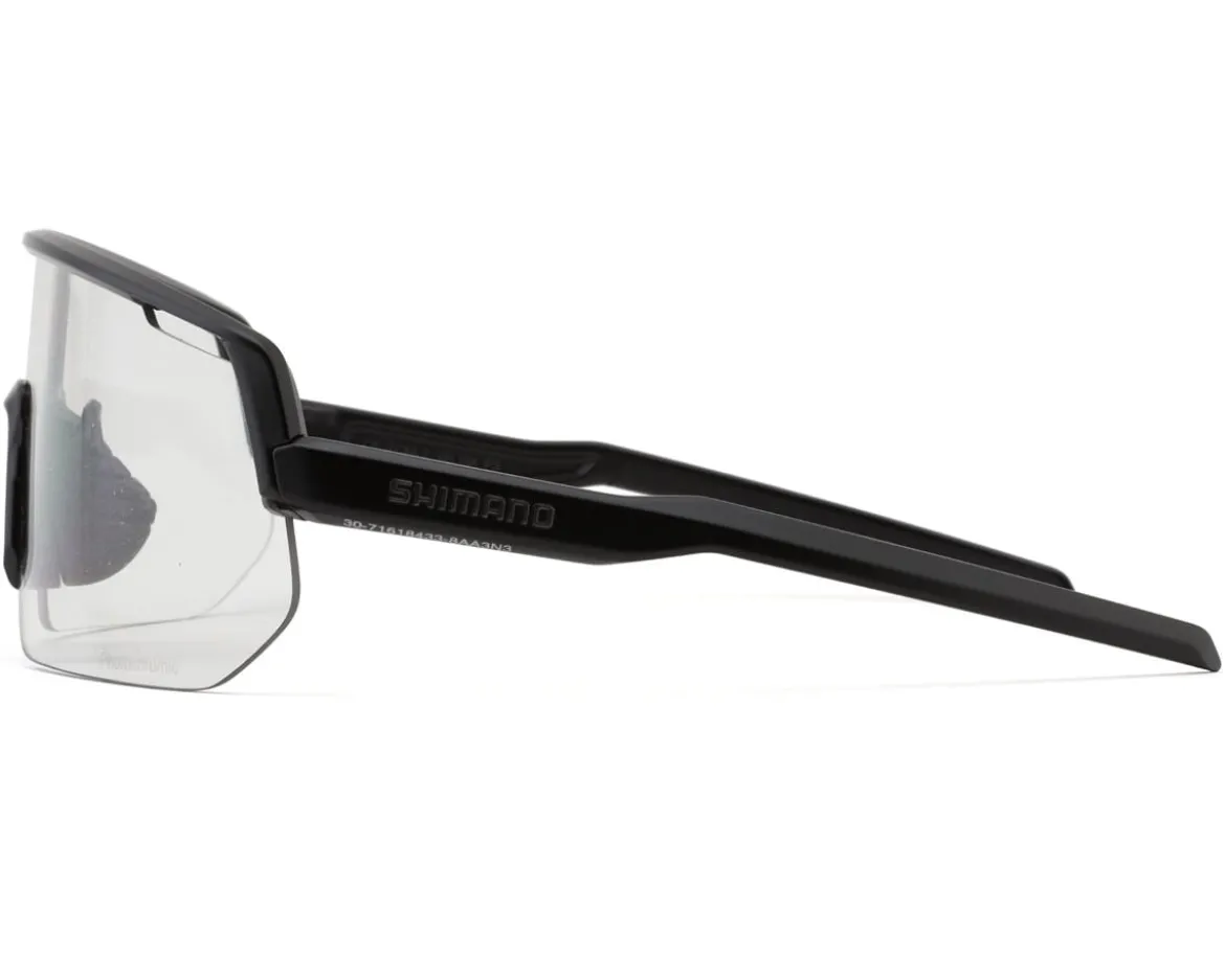 Shimano Technium L Sunglasses (Matte Black) (Photochromic Grey)