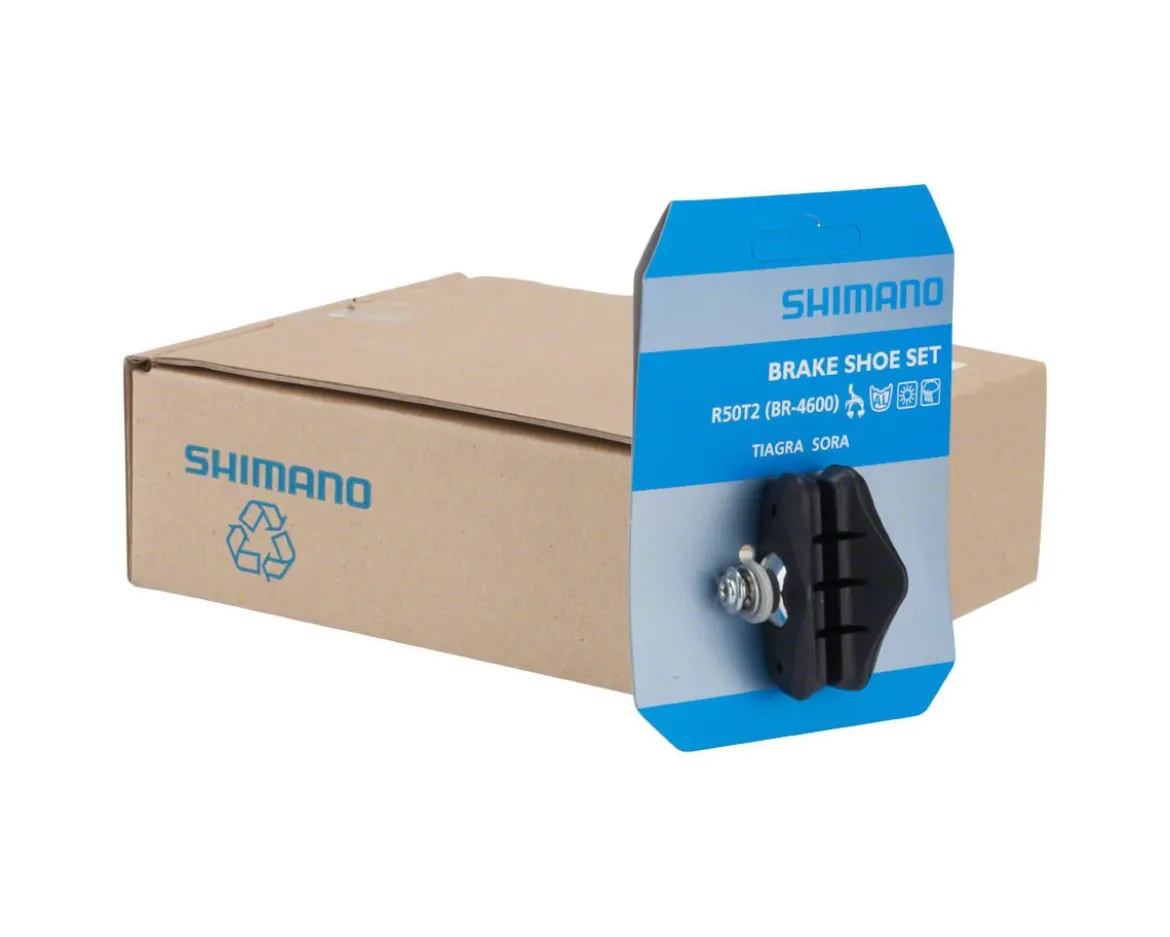 Shimano Tiagra BR-4600 R50T2 Road Brake Pads (Black) (5 Pairs)