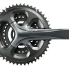 Shimano Tiagra 4703 Crankset (Grey) (3 x 10 Speed) (Hollowtech II) (165mm) (50/39/30T) (74/110 Asymmetric BCD)
