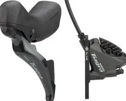 Shimano Tiagra ST-4725 Hydraulic Shift/Brake Lever Kit (Grey) (Flat Mount) (Left) (2x) (Caliper Included)