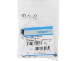 Shimano Tourney HB-TX505 Complete Hub Axle Kit (Black) (For Front Hub) (108mm)