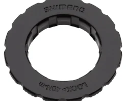 Shimano Tourney SM-RT10 Centerlock Rotor Lockring and Washer (Black)
