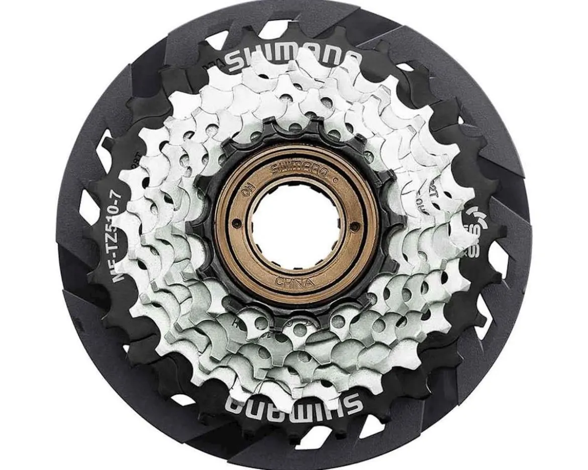 Shimano TZ510 Freewheels (Silver/Black) (7 Speed) (14-28T)