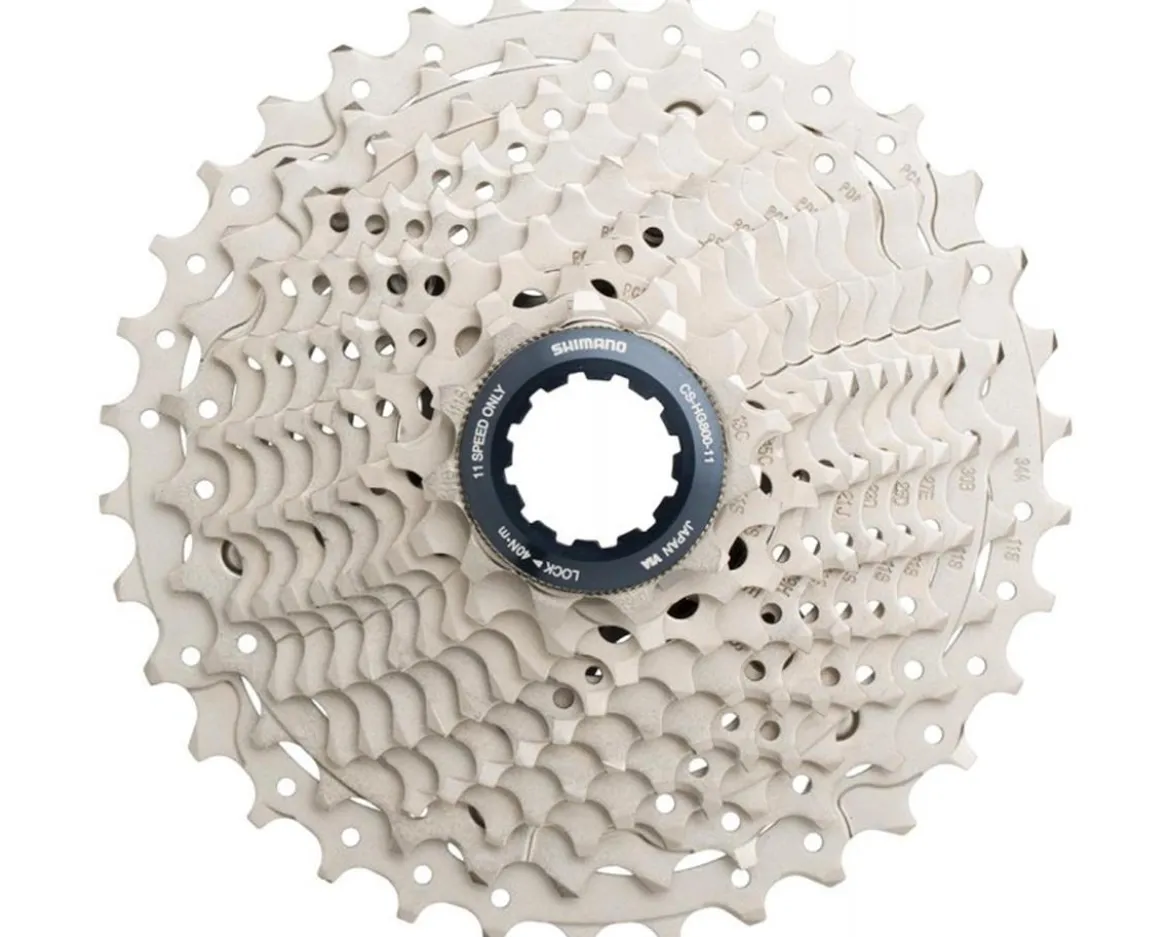 Shimano Ultegra/GRX CS-HG800 Cassette (Silver) (11 Speed) (Shimano HG) (11-34T)