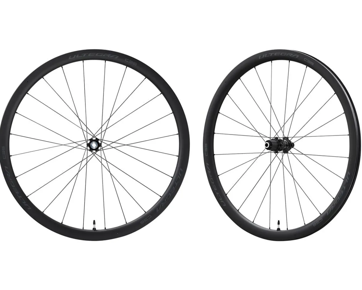 Shimano Ultegra WH-R8170-C36-TL Wheels (Black) (Shimano HG 11/12) (Wheelset) (700c) (Centerlock) (Tubeless)