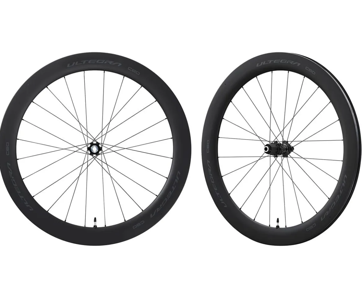 Shimano Ultegra WH-R8170-C60-TL Wheels (Black) (Shimano HG 11/12) (Wheelset) (700c) (Centerlock) (Tubeless)