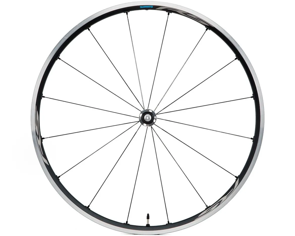 Shimano WH-RS500-TL-FR Rim Brake Wheelset (Dark Grey) (Shimano HG 11/12) (QR x 100, QR x 130mm) (700c) (Tubeless)