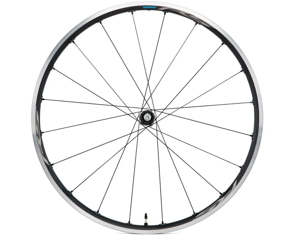 Shimano WH-RS500-TL-FR Rim Brake Wheelset (Dark Grey) (Shimano HG 11/12) (QR x 100, QR x 130mm) (700c) (Tubeless)