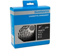 Shimano XT CS-M770 Cassette (Silver) (9 Speed) (Shimano HG) (11-32T)