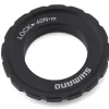 Shimano XT M8010 Outer Serration Centerlock Disc Rotor Lockring (Black) (Single) (For 12/15/20mm Axle Hubs)