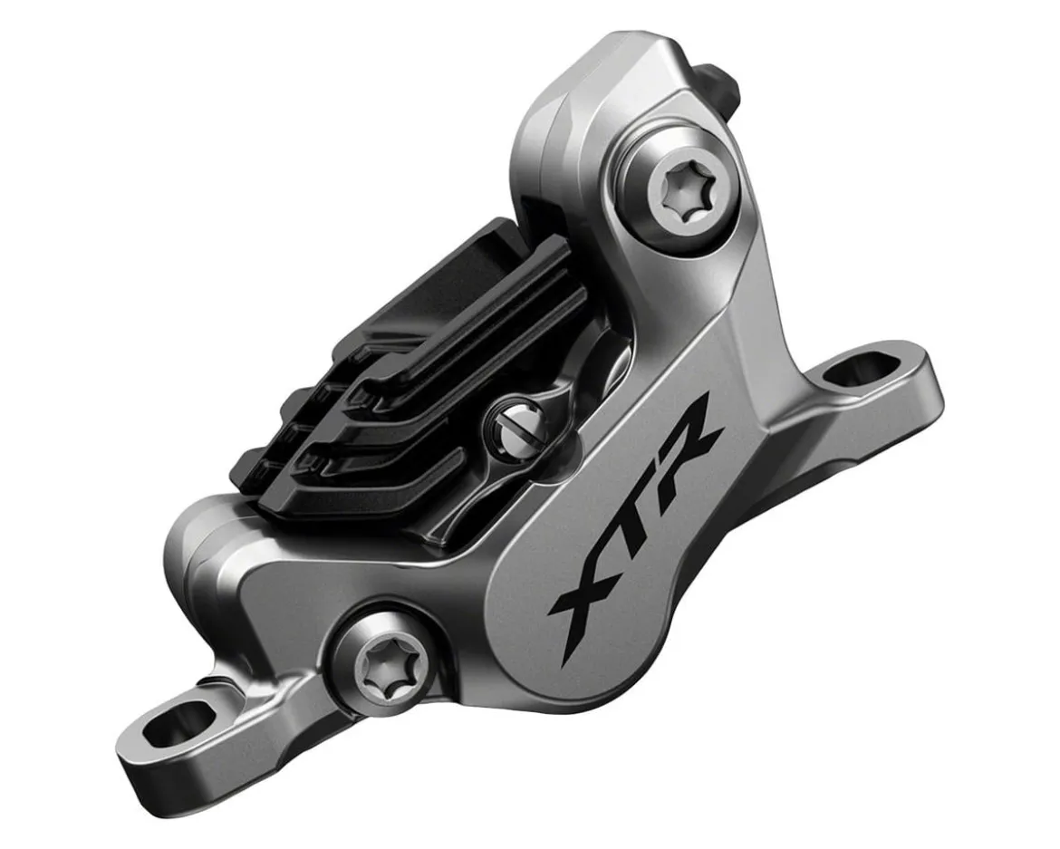 Shimano XTR BR-M9120 Disc Brake Caliper (Grey) (4-Piston) (Hydraulic) (Front or Rear) (Post Mount)