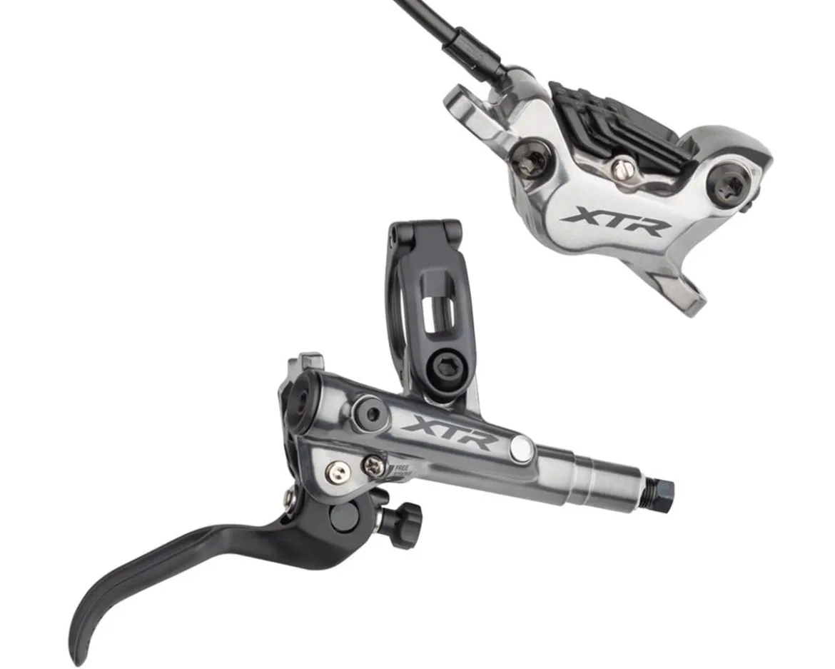 Shimano XTR M9120 Hydraulic Disc Brake Set (Silver) (Post Mount) (Left) (Caliper Included)