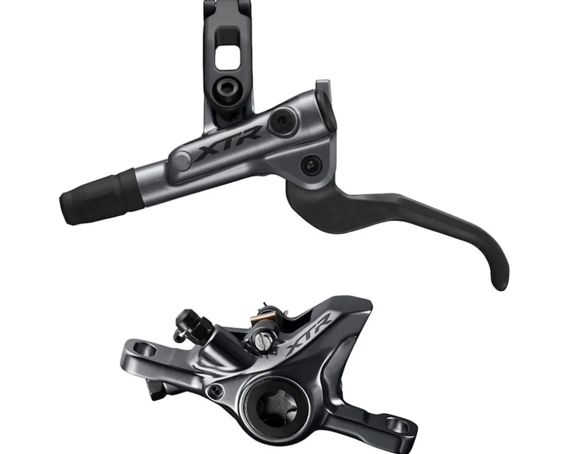 Shimano XTR M9100 Hydraulic Disc Brake Set (Grey) (Post Mount) (Left) (Caliper Included)