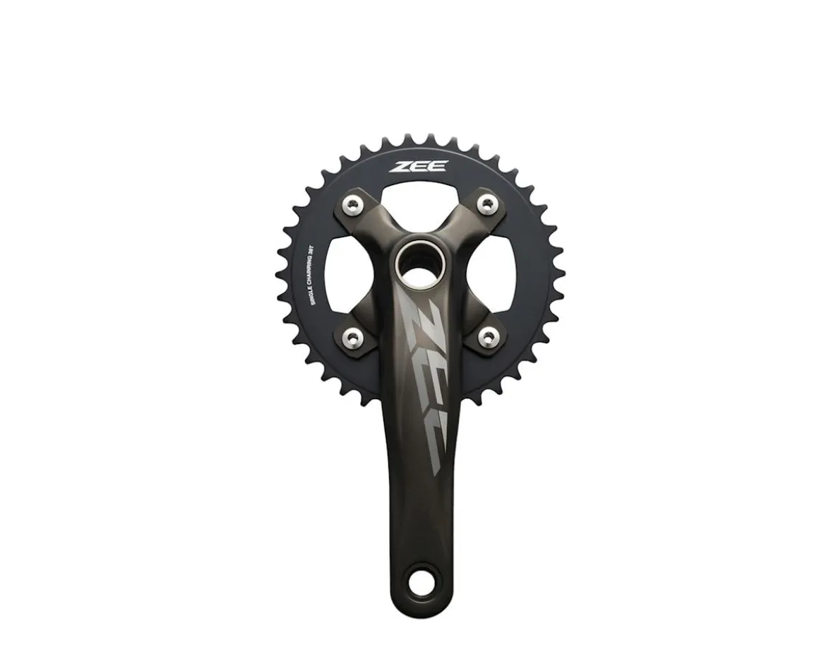Shimano ZEE M640 Crankset (Black) (1 x 10 Speed) (Bottom Bracket Included) (170mm) (36T)
