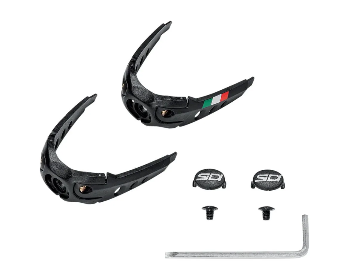 Sidi Adjustable Heel Retention Device (Reflex Anthracite) (Pair) (For Tiger 2S/Drako 2S/Shot 2S/Wire 2S Shoes)