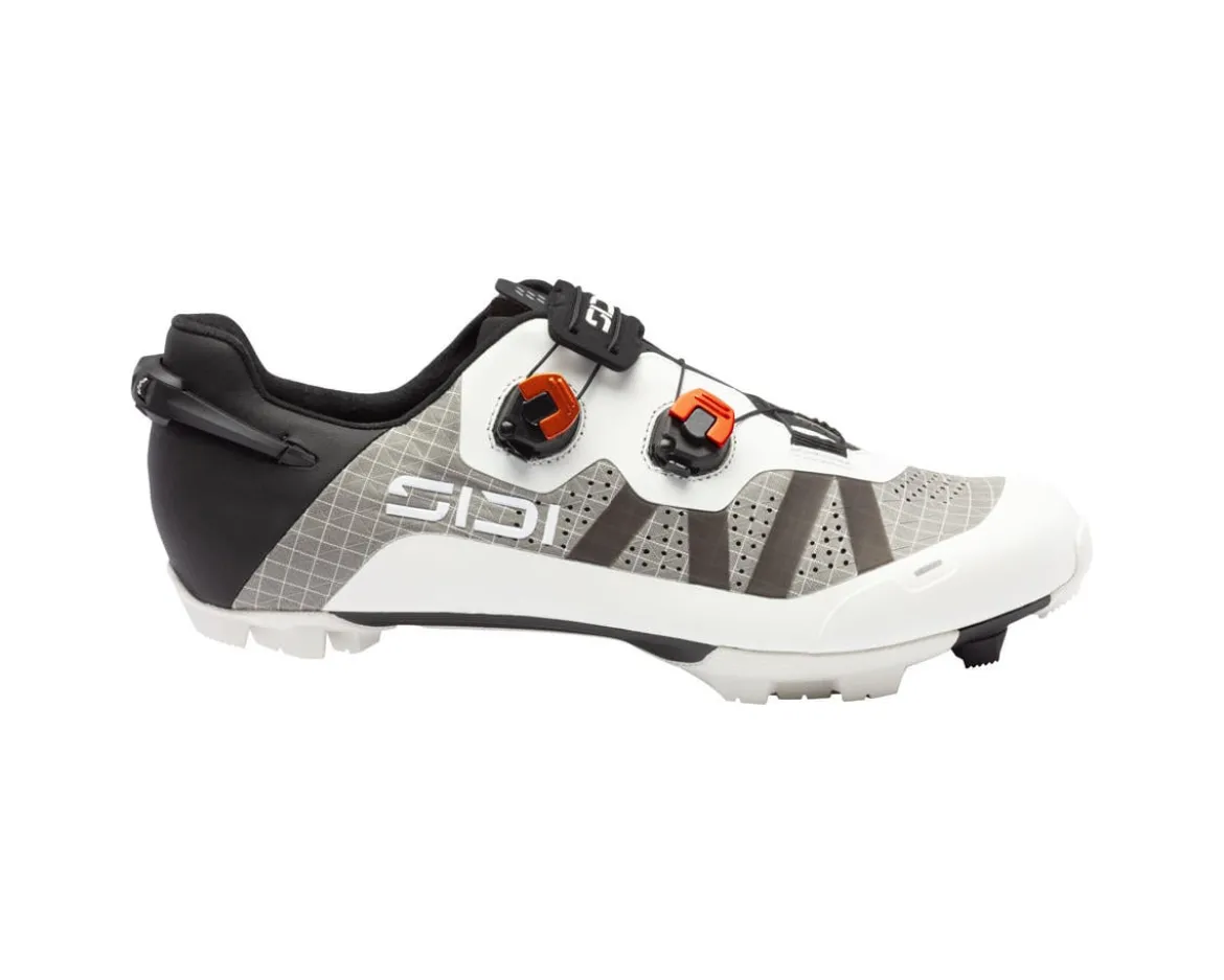 Sidi Aeron XC Mountain Bike Shoes (Ice White) (44)
