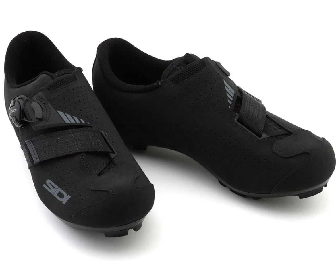 Sidi Aertis Mega Mountain Shoes (Black) (46) (Wide)