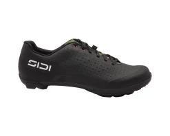 Sidi Asper Laces Gravel Shoes (Black/Olive Green) (40)