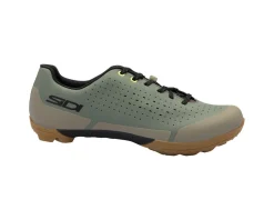 Sidi Asper Laces Gravel Shoes (Military Yellow) (44) (Millenium Fit)