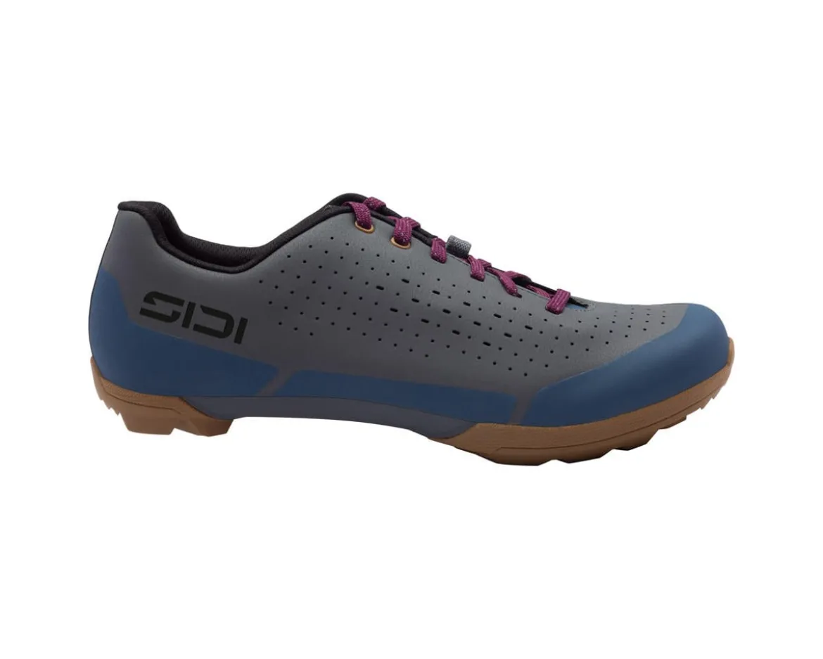 Sidi Asper Laces Gravel Shoes (Dark Grey) (40)
