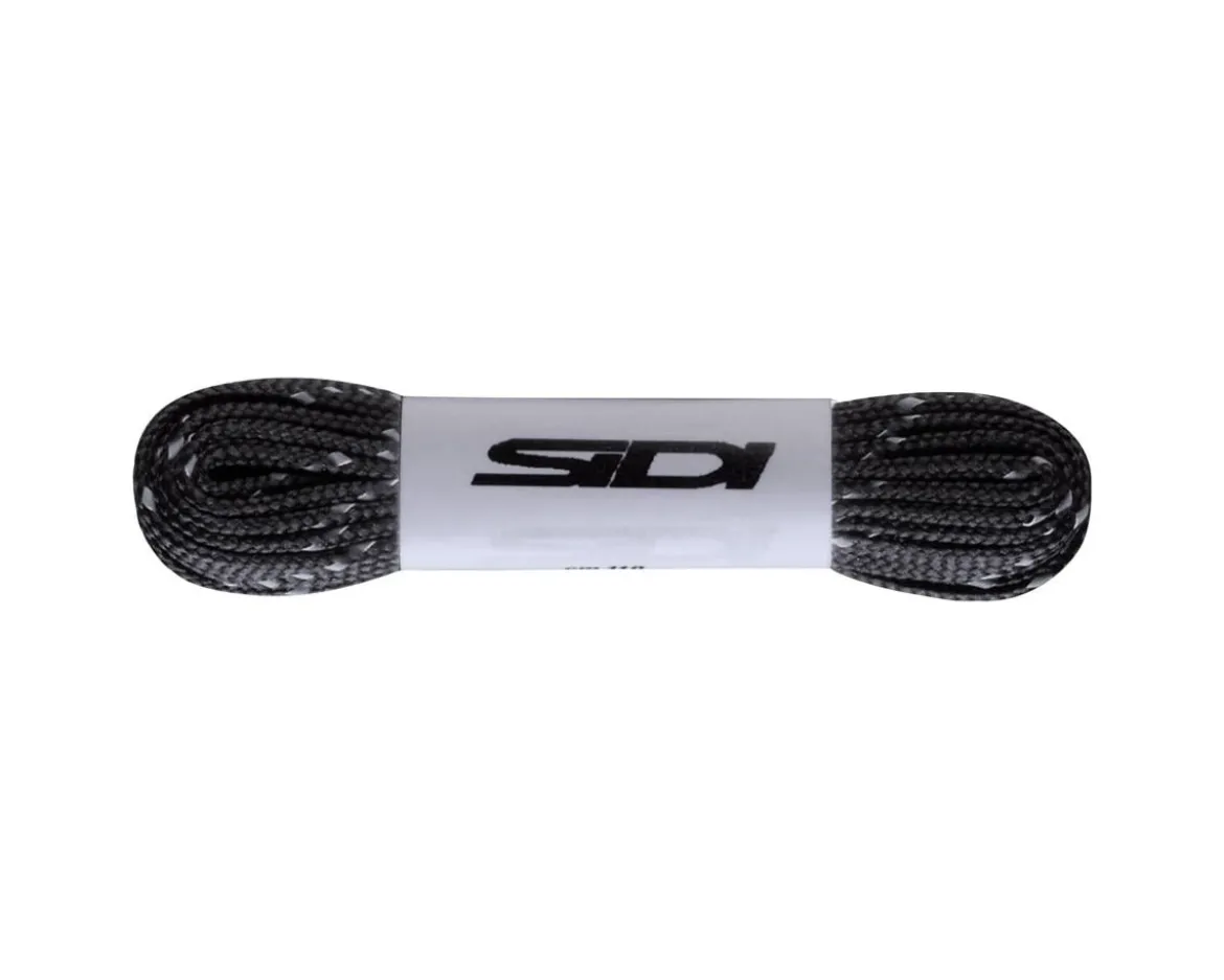Sidi Cycle Laces (Black) (110mm) (Pair)