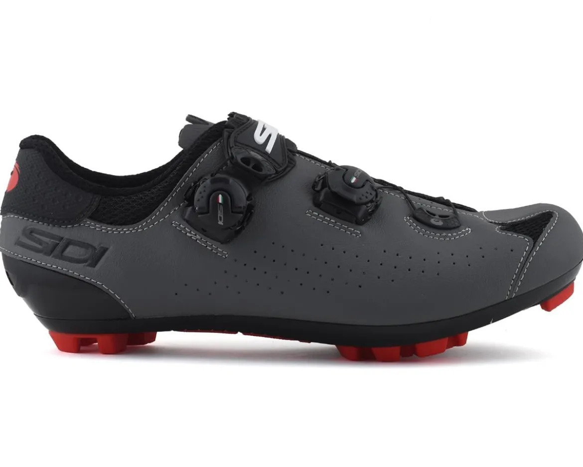 Sidi Dominator 10 Mega Mountain Shoes (Black/Grey) (42) (Wide)