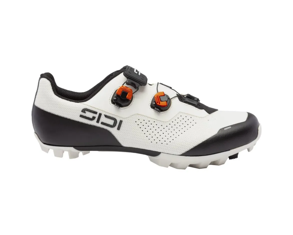 Sidi Dominator X Mountain Bike Shoes (Ice White) (43)