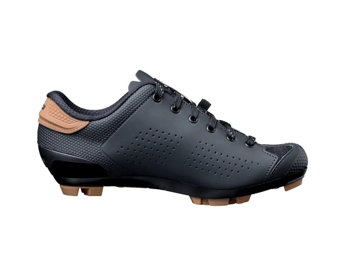Sidi Dust Shoelace Mountain Shoes (Black) (43)
