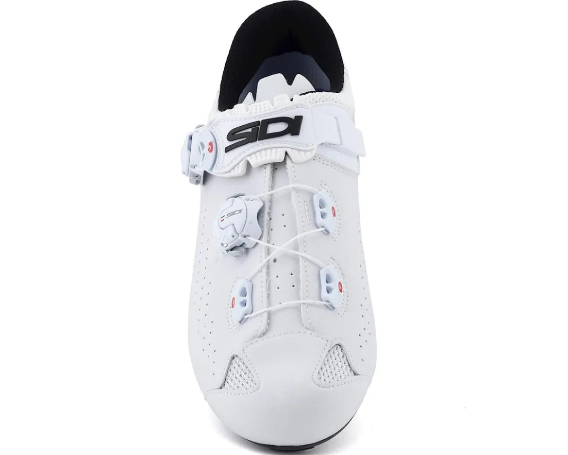 Sidi Genius 10 Road Shoes (White/White) (45)