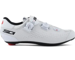 Sidi Genius 10 Road Shoes (White/White) (45)