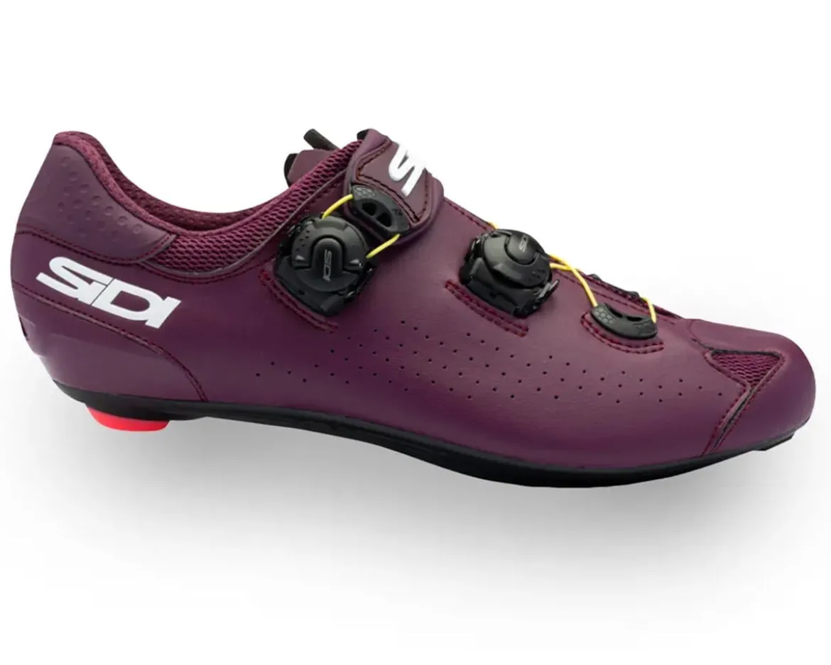 Sidi Genius 10 Road Shoes (Wine) (43.5)