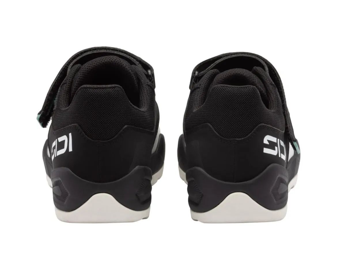 Sidi Indomita Clipless Mountain Bike Shoes (Ice White/Black) (44)