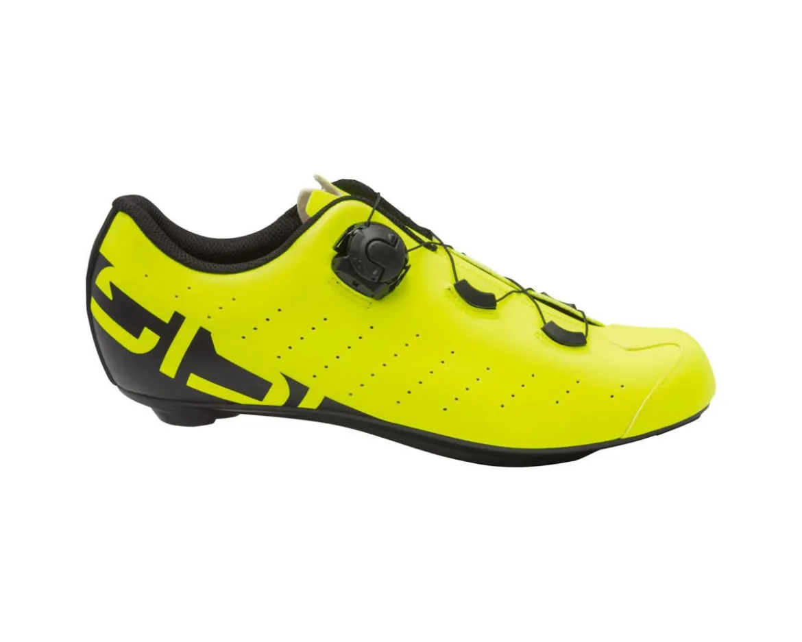 Sidi Men's Fast 2 Road Shoes (Yellow Fluo/Black) (40)