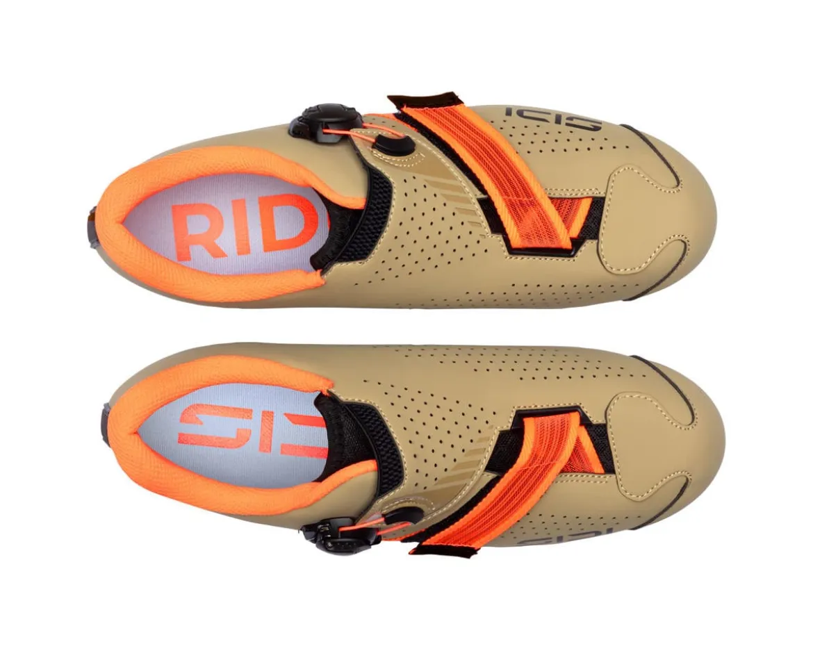 Sidi Men's Prima Road Shoes (Sand/Coral) (44)