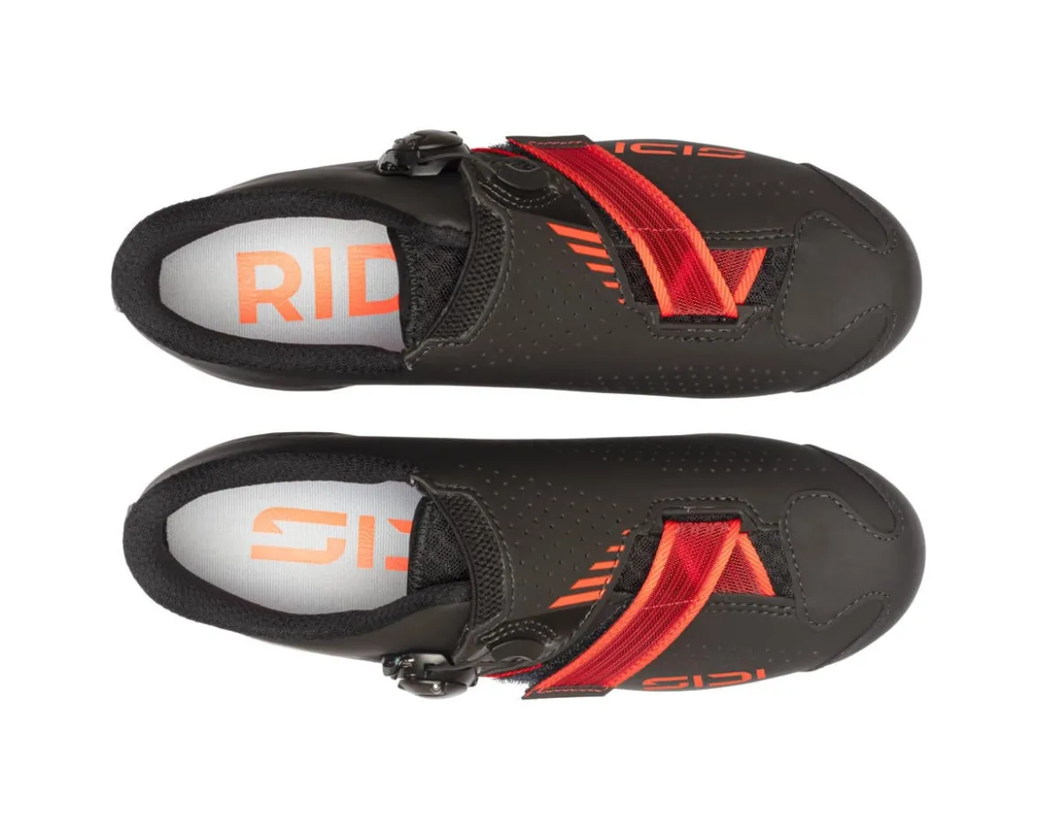Sidi Men's Prima Road Shoes (Black/Red) (40)