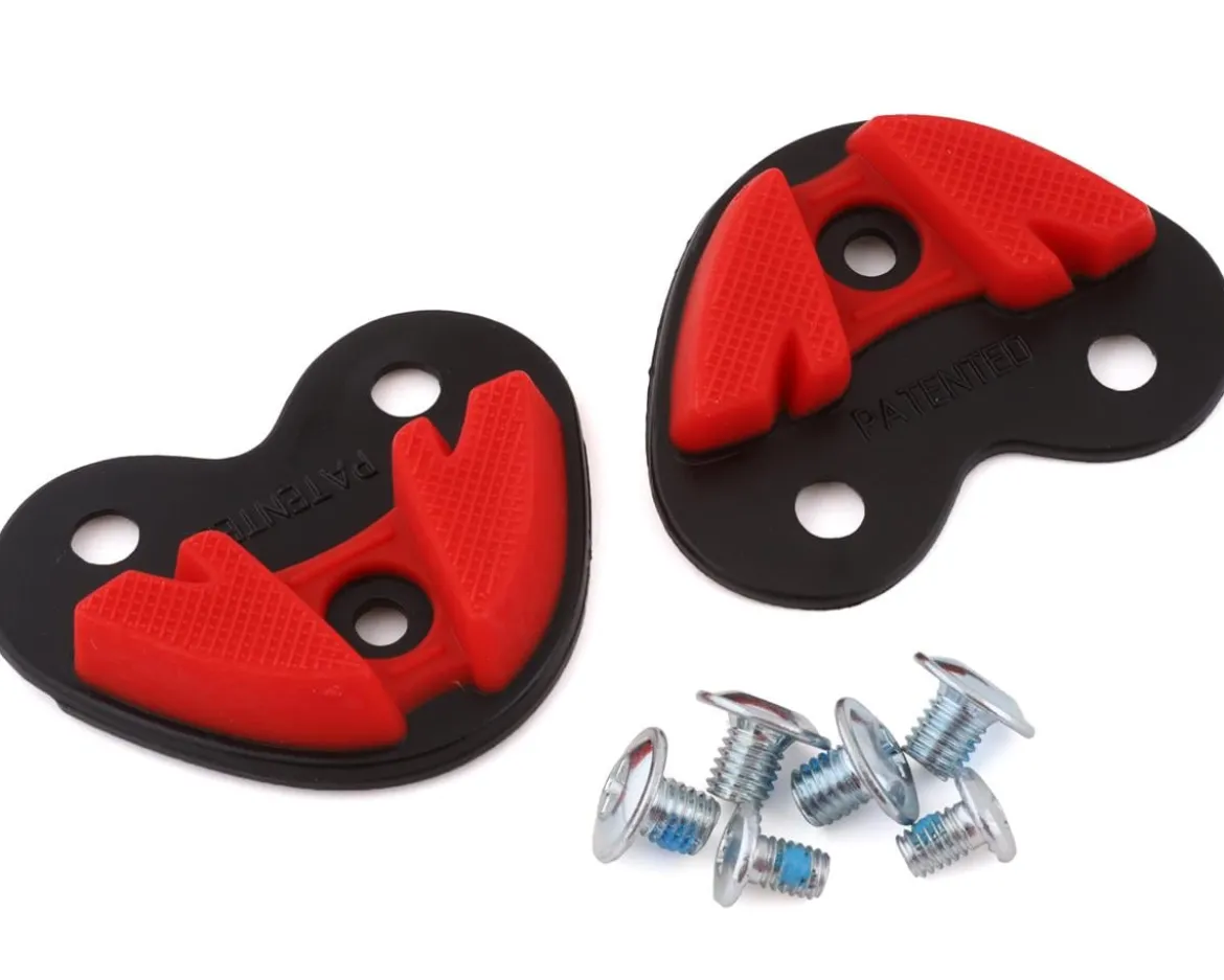 Sidi MTB Shoe Toe Traction Pad Insert (Black/Red) (2018+) (Pair)