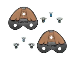 Sidi MTB Shoe Toe Traction Pad Insert (Brown/Black) (2018+) (Pair)