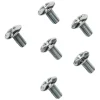 Sidi M5x10mm Road Bike Cleat Fixing Bolts (Silver) (Pack of 6)