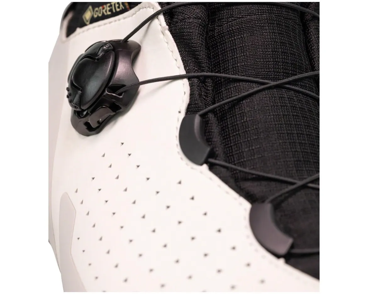 Sidi Nix Road Cycling Boot (White/Black) (3-Bolt) (38) (Millenium Fit)