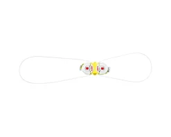 Sidi Shot/Tiger Double Tecno-3 Push Closure System (Yellow/White) (Half Pair)