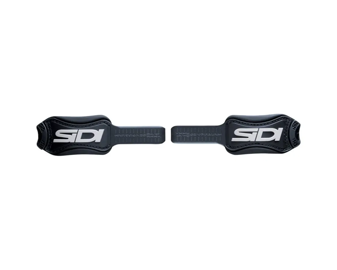 Sidi Soft Instep 5 Closure System Straps (Black/Grey) (Pair)