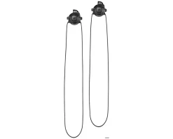 Sidi Tecno 4 Push Buckle System (Black/Black) (For Sixty Road Shoes) (Pair)