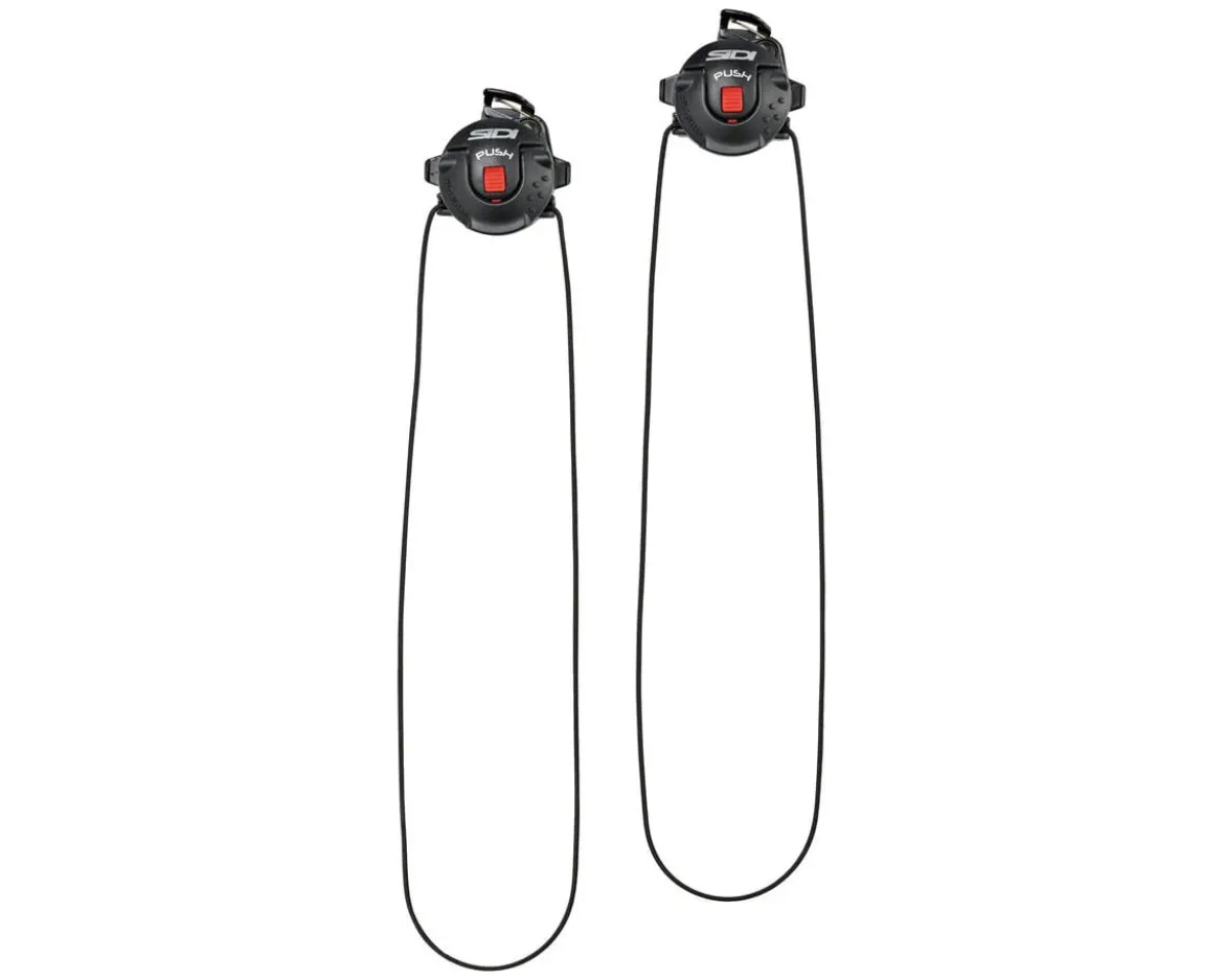 Sidi Tecno 3 Push Flex Dial System (Black/Red) (Pair)