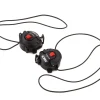 Sidi Tecno 3 Push Single Dial System (Black/Red) (Pair) (For Drako 2 MTB Shoes/Wire 2S Road Shoes)