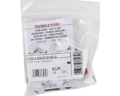 Sidi Tecno-3 Push Buckles (Black) (Long)