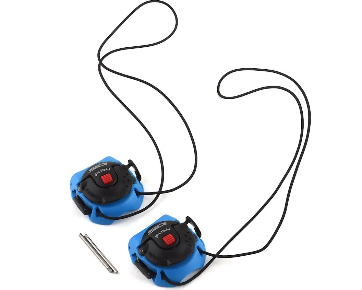 Sidi Tecno-3 Push Buckles (Light Blue/Black) (Long)