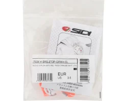 Sidi Tecno-3 Push Buckles (Orange/White) (Long)
