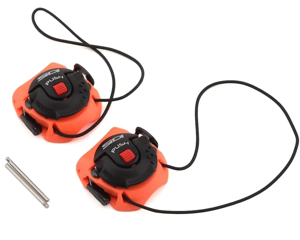 Sidi Tecno-3 Push Buckles (Orange/Black) (Short)