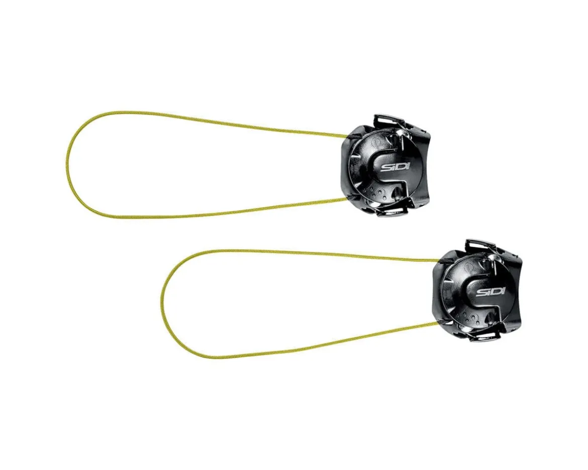 Sidi Tecno-3 Rotor System System Pair (Black/Yellow) (65mm)