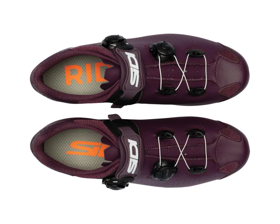 Sidi Women's Genius 10 Road Shoes (Wine) (37)